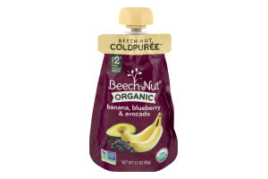 Beech-Nut Organic Stage 2 Banana, Blueberry & Avocado