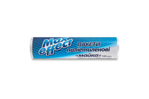 Пакеты полиэтиленовые 220х450мм Майка Max effect 100шт