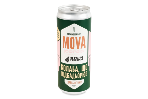 Напиток безалкогольный среднегазированный Эспрессо тоник Mova ж/б 0.33л