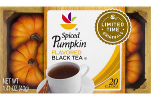 Ahold Black Tea Bags Spiced Pumpkin - 20 CT