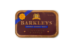 Льодяники зі смаком кориці та яблука Barkleys з/б 50г