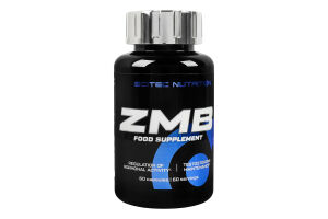 Добавка диетическая капсулы ZMB Scitec Nutrition 60шт