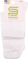 Шкарпетки підл Premier socks Економ руб біл р22-24
