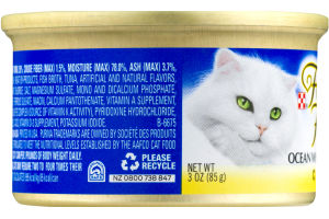 Fancy Feast Ocean Whitefish & Tuna Feast Classic Gourmet Cat Food