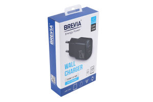 Пристрій зарядний Brevia ePower 12W 2xUSB 45012DUB