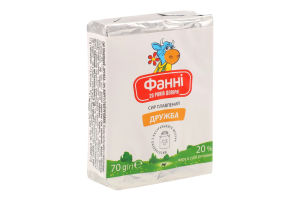 Сир плавлений 20% Дружба Фанні м/у 70г