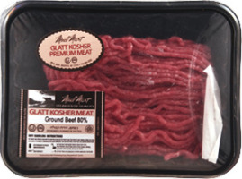 Glatt Ground Beef 80% Lean Kosher Fresh