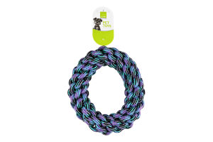 Іграшка для собак Кільце плетене 20х4,5см