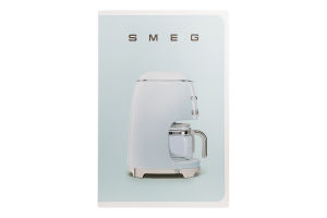Кавоварка Smeg крапельна біла DCF02WHEU