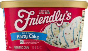 Friendly's Premium Ice Cream Rich & Creamy Party Cake