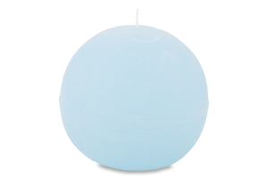 Свічка Куля небесно-блакитна Candy Light