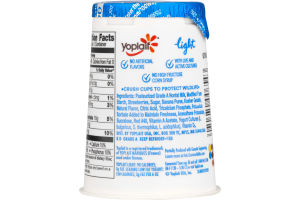 Yoplait Light Yogurt Strawberries 'n Bananas