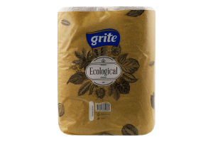 Папір туалетний 3-х шаровий Ecological Grite 24шт