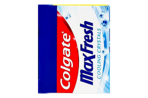 Паста зубная Взрывная мята MaxFresh Cooling Crystals Colgate 125мл