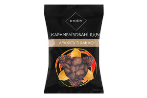 Ядра арахиса карамелизированные с какао RIOBA м/у 120г