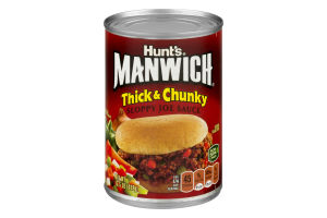 Hunt's Manwich Sloppy Joe Sauce Thick & Chunky