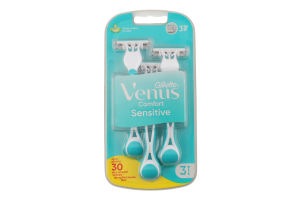 Бритвы одноразовые Sensitive Comfort Venus 3 Gillette 3шт