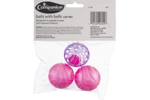 Companion Balls with Bells Cat Toy