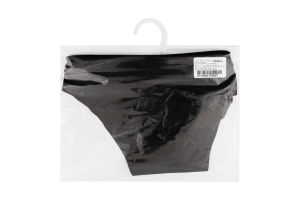 Труси-бікіні жіночі чорні 80%ПА 20%еластан р.M/L/XL CH0495 Коттон Хілл