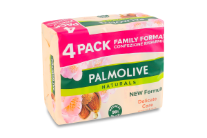Мило тверде Мигдаль та молочко Naturals Palmolive 4х90г