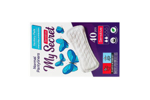 Прокладки ежедневные гигиенические без запаха Normal Sensitive My Secret 40шт