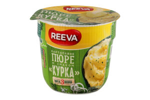 Пюре картофельное быстрого приготовления Курица Reeva ст 40г