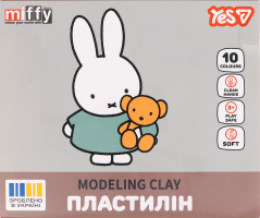 Пластилін Yes! Miffy 10кол