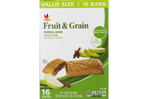 Ahold Fruit & Grain Cereal Bars Apple Pie - 16 CT
