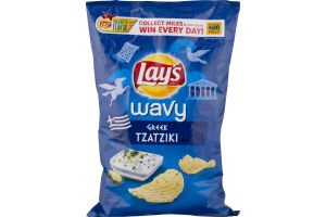 Lay's Wavy Chips Greek Tzatziki