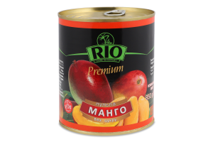 Пульпа манго Premium без цукру 850г ж/б з ключем Rio