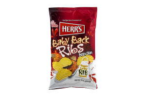 Herr's Baby Back Ribs Potato Chips