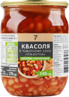 Конс Квасоля 7 540 г в т/с пікантна /СКО