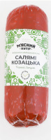 Ковбаса з м'яса птиці Салямі Козацька М'ясний хутір н/к 1ґ кг