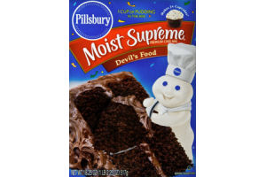 Pillsbury Moist Supreme Devil's Food Premium Cake Mix