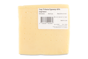Сир Trikata Едамер 40% кор/мол