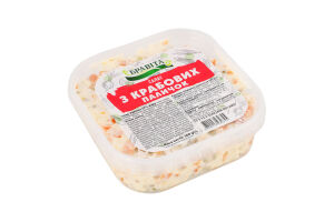 Салат З крабових паличок Бравіта п/у 300г