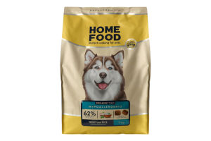 Корм д/дорослих собак великих пород Гіпоалергенний Форель з рисом сухий 3кг Home Food