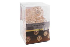 Гірлянда MBM My Home Кулі золота 10ламп MH-1325