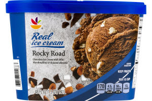 Ahold Real Ice Cream Rocky Road