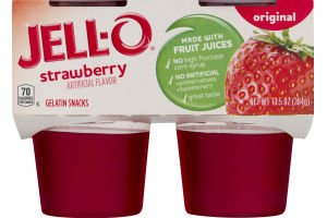 Jell-O Original Strawberry - 4 CT