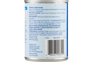 Companion Dog Food Country Stew Cuts in Gravy