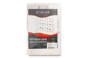 Шторка д/ванної кімнати Ліден 240см 51905 Волвер