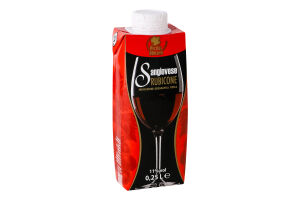 Вино 0.25л 11% червоне сухе Sangiovese rubicone Vie del Molino т/п