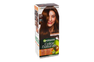 Крем-краска для волос стойкая Color Naturals №5.34 Garnier 1шт