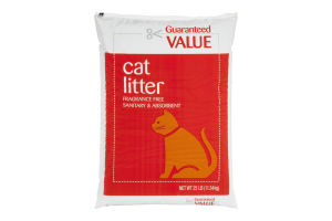 Guaranteed Value Cat Litter Fragrance Free