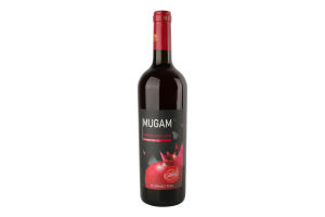 Вино 0.75л 11-12% червоне напівсухе Pomegranate Mugam пл
