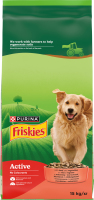 Корм сухий для дорослих собак з яловичиною Active Friskies м/у 15кг