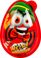 Яйцо пластиковое для мальчика с конфетами и сюрпризом Mini egg Wooow п/у 30г в ассорт