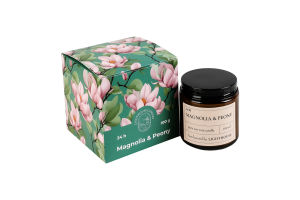 Свічка соєва 100г Magnolia&Peony Light House 1шт