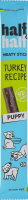 Корм додатковий для цуценят М'ясна паличка з індичкою Turkey recipe Half&Half м/у 12г